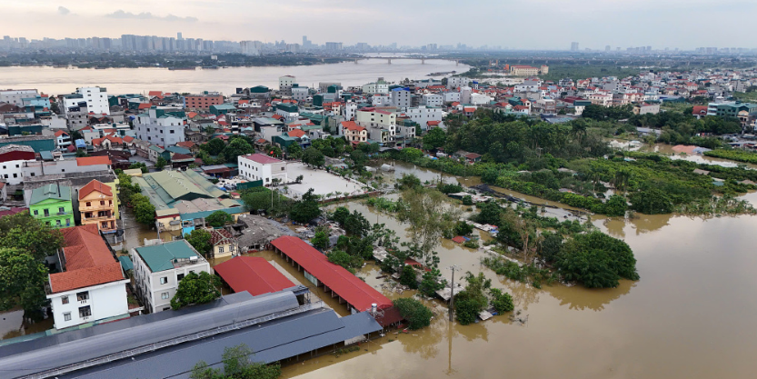 Lũ trên tất cả sông miền Bắc đang xuống