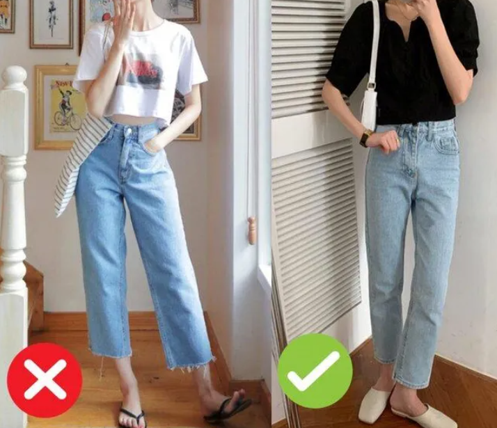 Những lỗi mặc quần jeans phái đẹp nên tránh