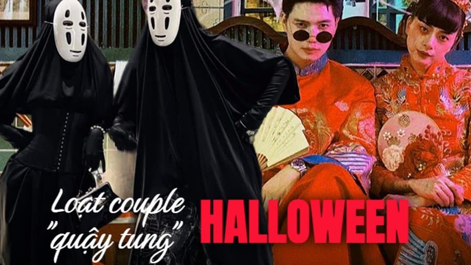 Vũ trụ "cẩu lương" đêm Halloween: Gil Lê - Xoài Non nhìn không ra, 1 sao Vbiz và chồng kém 12 tuổi cực ma mị