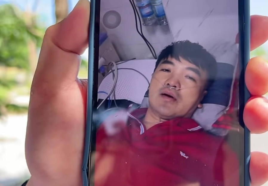 Tình trạng của Dương Ngọc Thái sau khi nhập viện, dùng ống thở