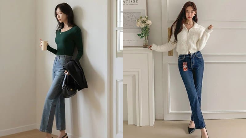 4 cách mặc quần jeans tôn dáng xuất sắc dành cho nàng có chiều cao khiêm tốn