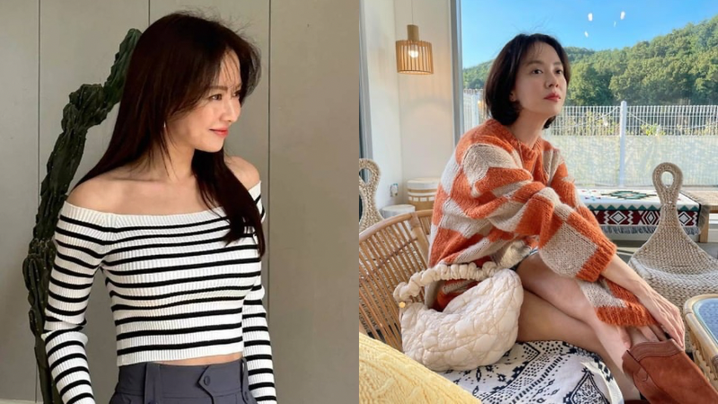 Ngoài 40 tuổi, Song Ji Hyo trẻ trung từ kiểu tóc tới phong cách thời trang