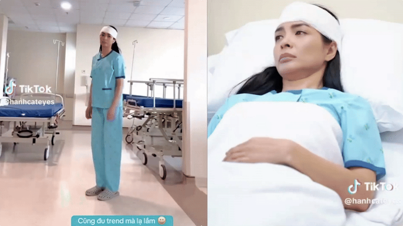 Sao nữ Vbiz gây hoang mang vì clip 16 giây trong bệnh viện, zoom cận thấy hành động kỳ lạ