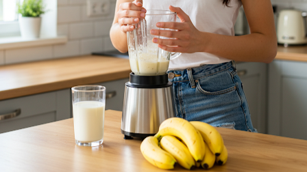10 lợi ích sức khỏe bất ngờ khi kết hợp chuối với sữa