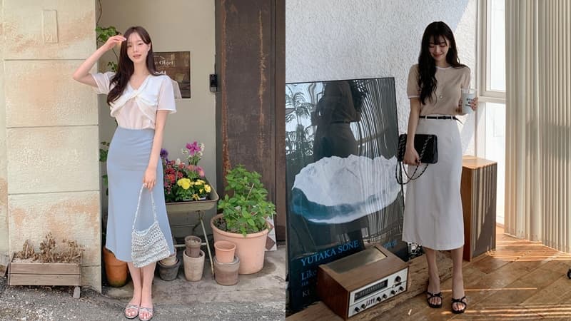 10 cách mặc chân váy suông tới công sở chuẩn thanh lịch, nhưng vẫn rất trẻ trung