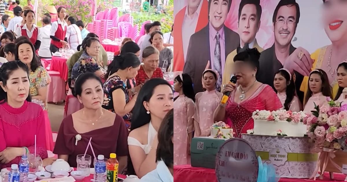 Mẹ nuôi tổ chức sinh nhật, công khai 'từ mặt' con gái Vũ Linh giữa đông người