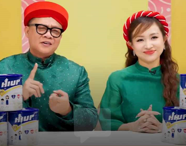 Lãnh đạo công ty sản xuất sữa giả HIUP bị khởi tố, BTV Quang Minh và Vân Hugo đồng thanh: Tôi bị lừa!
