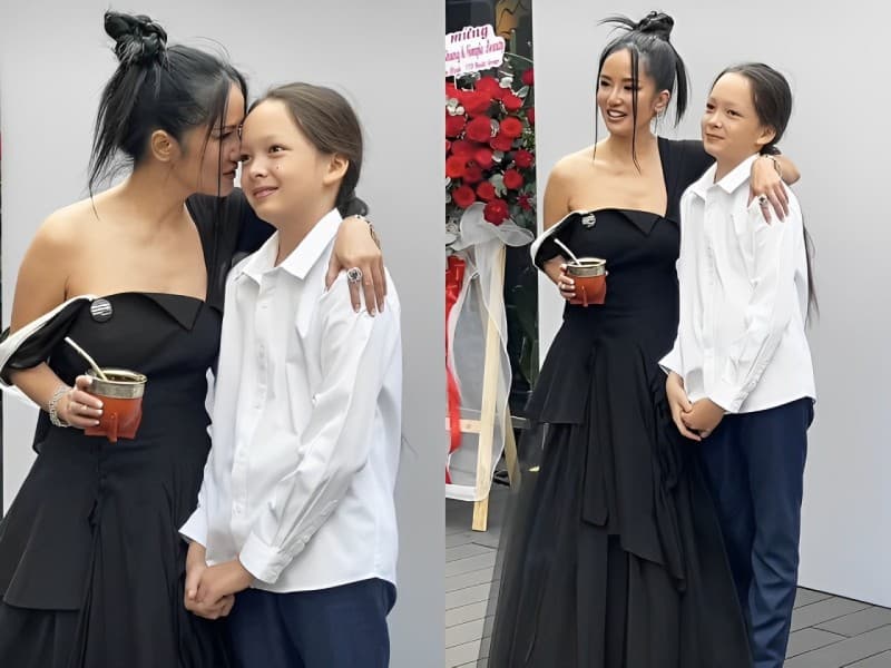 Con trai 13 tuổi của diva Hồng Nhung quá điển trai, bỏ hình tượng 'cậu bé tóc dài'