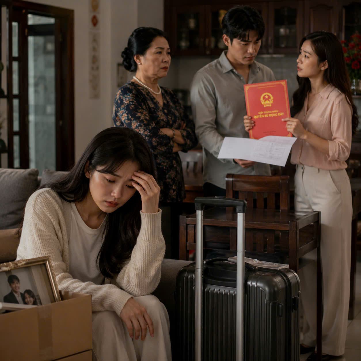 Tôi làm dâu 7 năm mới biết căn nhà mình ở đứng tên chị chồng