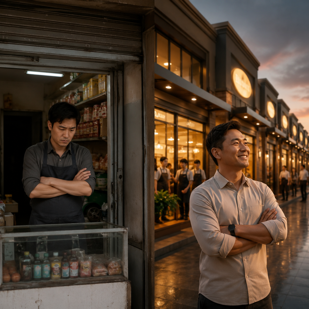 Hai người cùng có 500 triệu để khởi nghiệp. Ba năm sau, một người đã sở hữu 5 cửa hàng, người còn lại vẫn mắc kẹt ở cửa hàng đầu tiên.