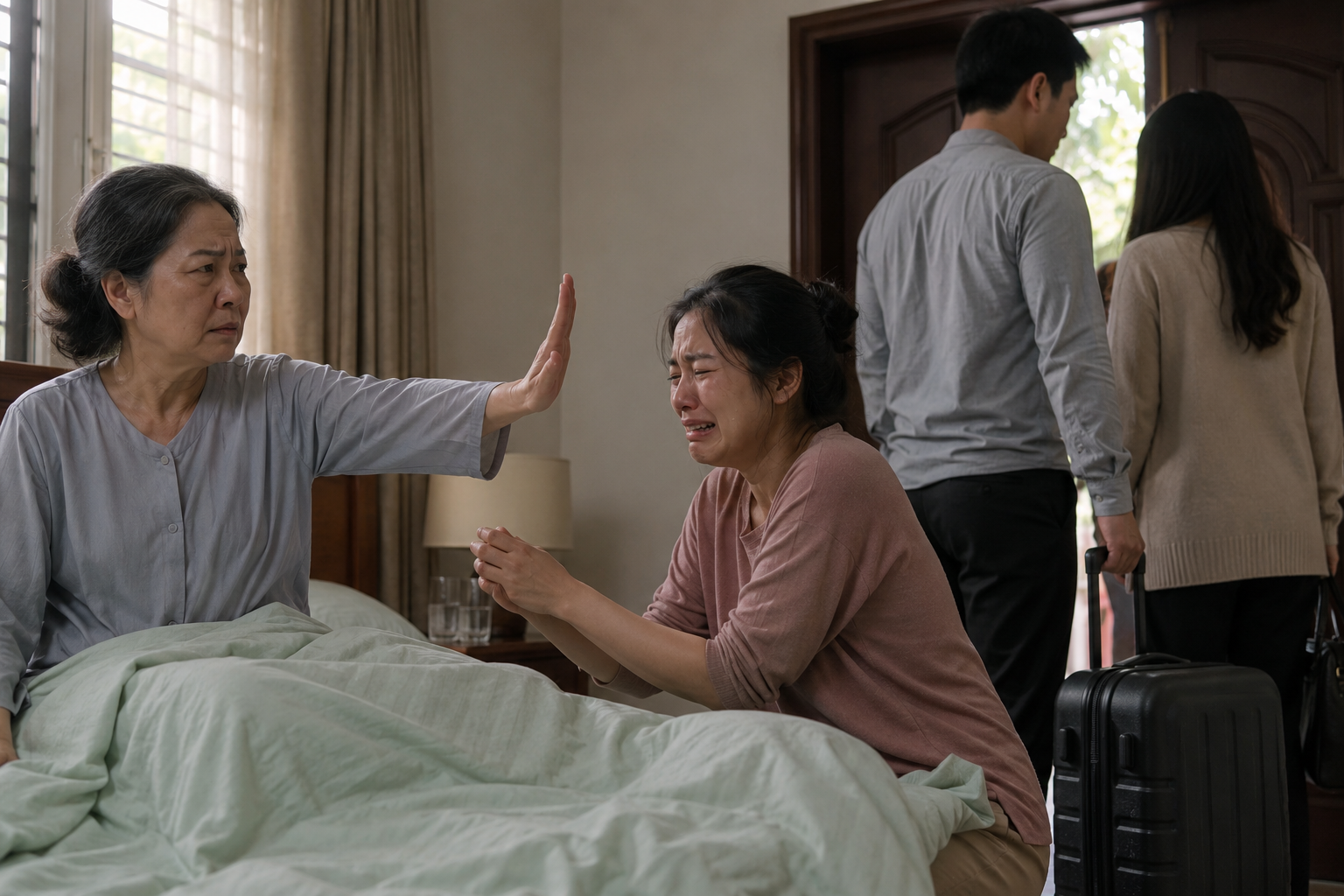 Tôi chăm mẹ chồng ung thư suốt 4 năm, ngày bà khỏe lại người đầu tiên bà đuổi chính là tôi