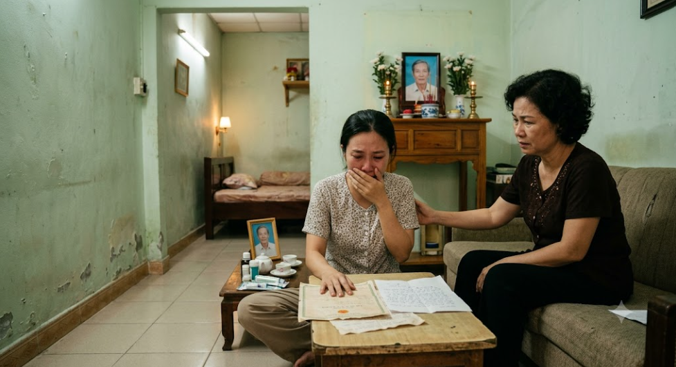 Tôi nghỉ việc để chăm bố bệnh, ngày ông mất mới biết mình không phải con ruột