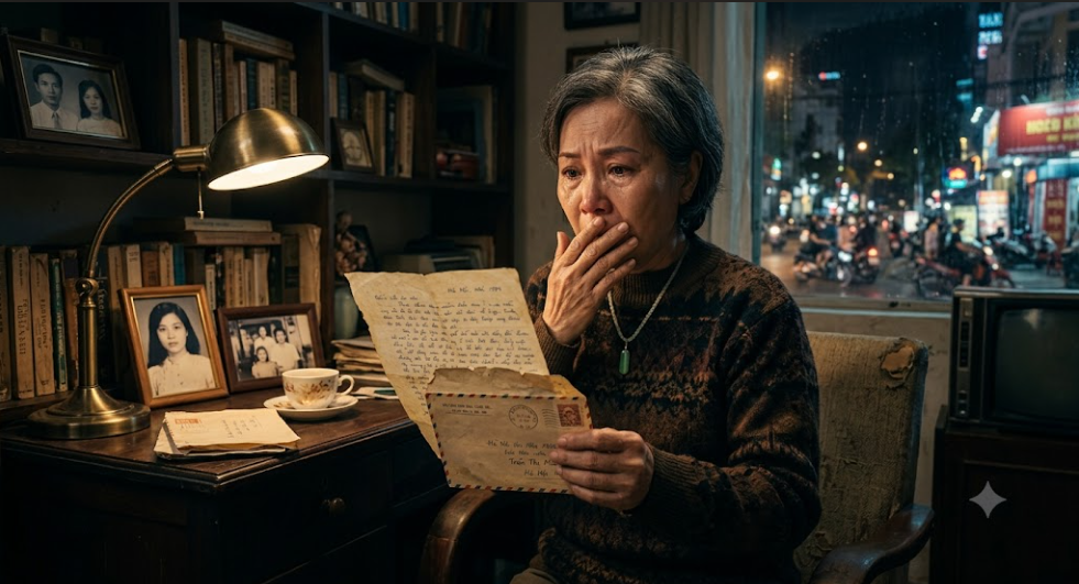 Tôi nhận được lá thư đề tên mình nhưng gửi từ ba mươi năm trước