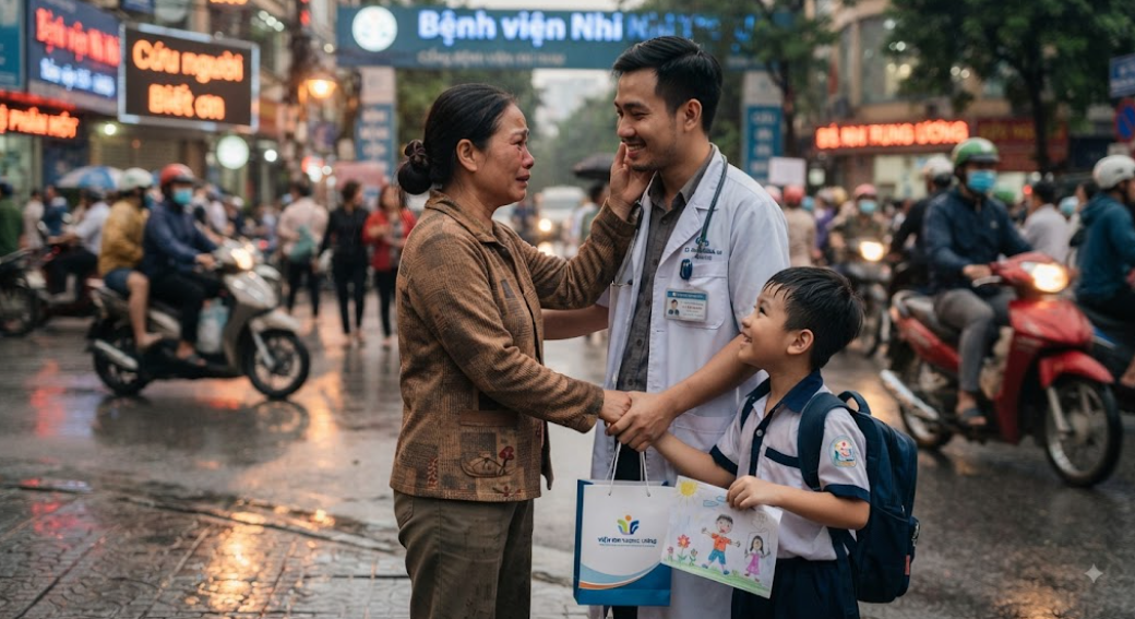 Tôi vô tình cứu một người lạ khỏi tai nạn, nhiều năm sau anh trở thành ân nhân của con tôi