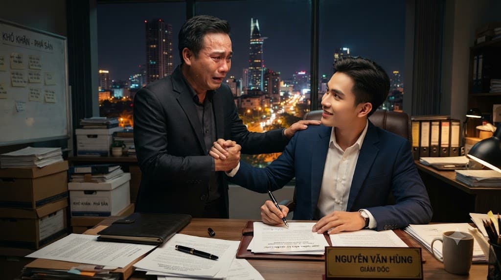 Cậu bé đánh giày tôi từng giúp đỡ bất ngờ trở thành người cứu công ty tôi khỏi phá sản