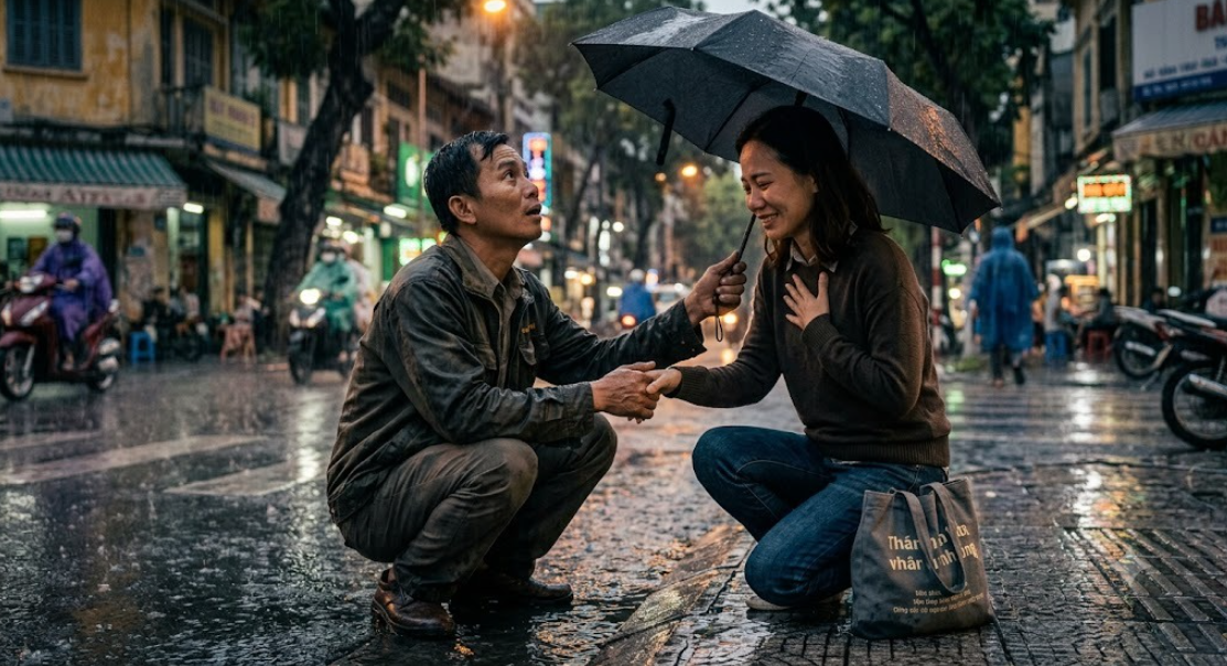 Người phụ nữ tôi cứu giữa cơn mưa lại là người thay đổi cả cuộc đời tôi