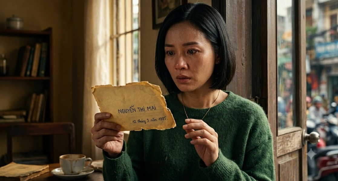 Tôi nhận được lá thư ghi ngày gửi là năm 1985 nhưng người nhận lại là tôi