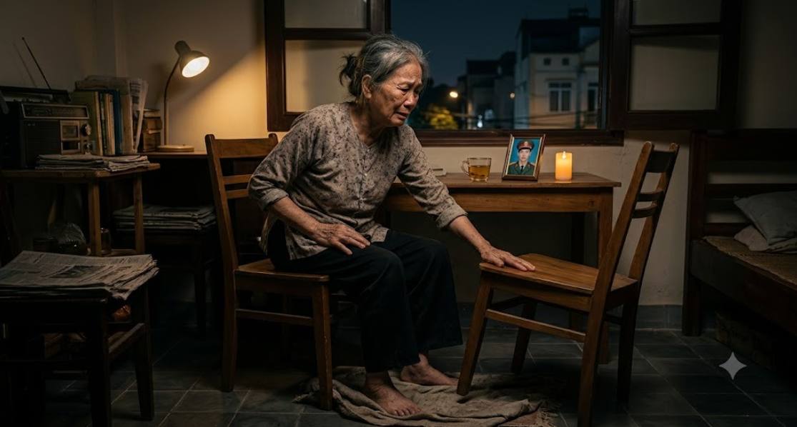 Người phụ nữ tầng trên luôn kéo ghế lúc nửa đêm, sự thật phía sau khiến ai cũng nghẹn lòng