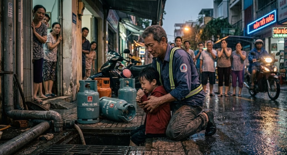 Người giao gas bị cả khu phố nghi ngờ, cuối cùng lại là người cứu sống một đứa trẻ