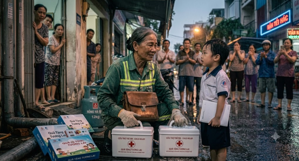 Cô lao công nhặt được túi tiền 5 tỷ, quyết định sau đó khiến cả thành phố cảm phục