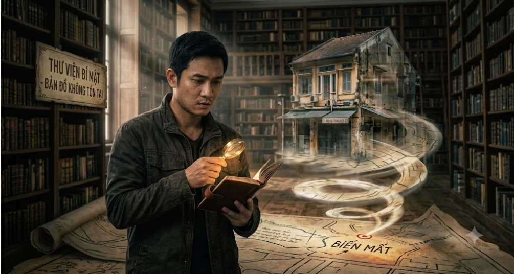 Cuốn nhật ký trong thư viện dẫn tôi đến một căn nhà chưa từng tồn tại trên bản đồ