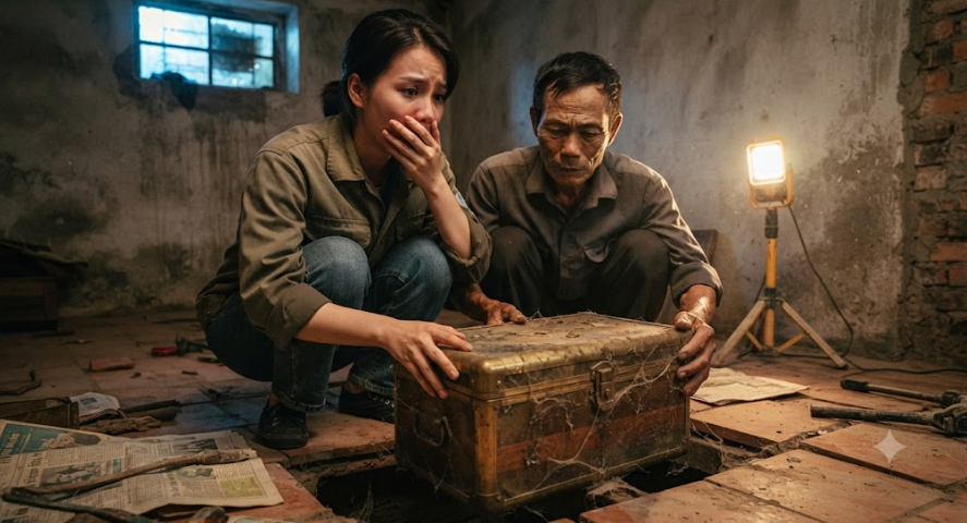 Tôi mua một căn nhà bỏ hoang, dưới nền nhà là chiếc hộp chưa từng được mở suốt 50 năm