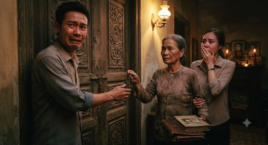 Bố để lại một căn phòng khóa kín, nhưng người có chìa khóa lại không phải tôi