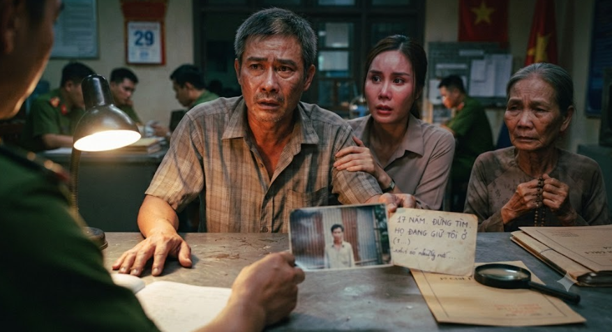 Anh trai mất tích 17 năm bất ngờ gửi một bức ảnh, phía sau có dòng chữ khiến tôi báo cảnh sát