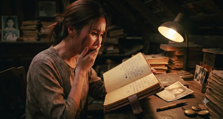 Tôi tìm thấy tên mình trong cuốn nhật ký của một người phụ nữ chưa từng gặp