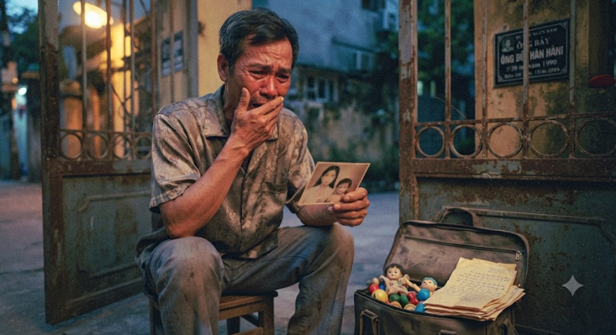Một người đàn ông lạ đứng trước cổng nhà tôi mỗi tối, đến khi ông biến mất tôi mới biết ông đang chờ ai