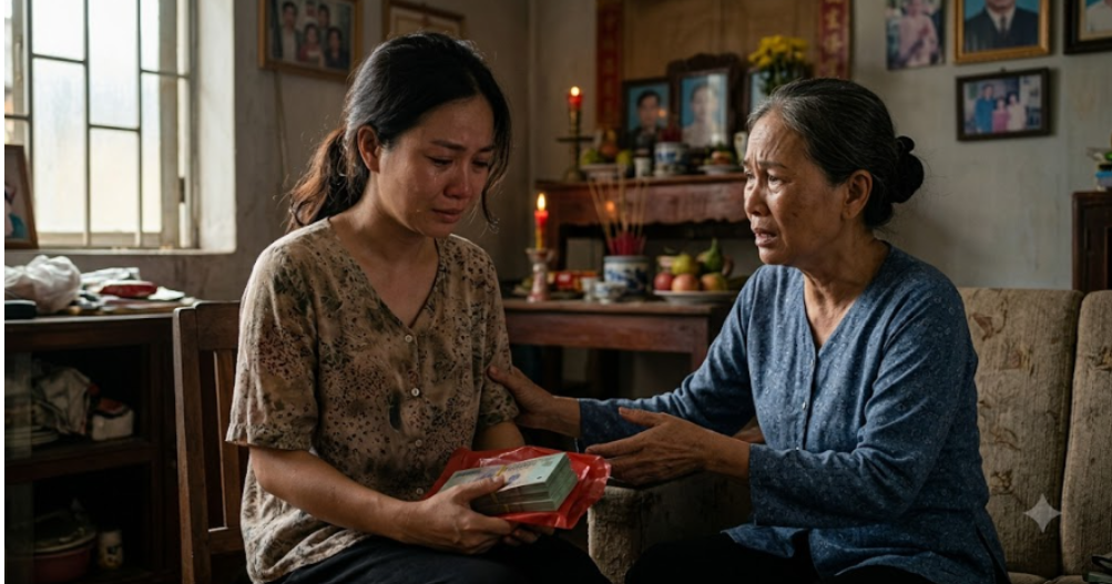 Mẹ chồng đưa tôi 50 triệu rồi bảo hãy rời khỏi con trai bà, đến khi biết lý do tôi không thể trách bà