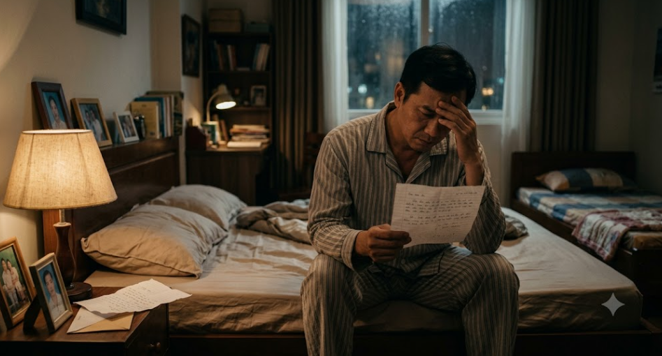 Vợ bỗng xin ngủ riêng sau 15 năm chung giường – dưới gối cô ấy có một lá thư