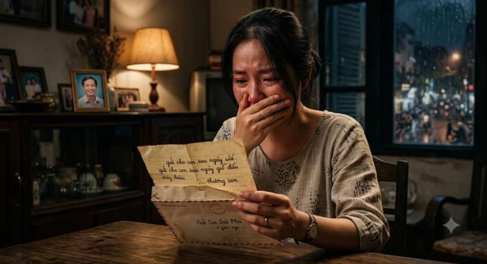 Tôi nhận được một lá thư gửi cho mình từ người đã không còn trên đời