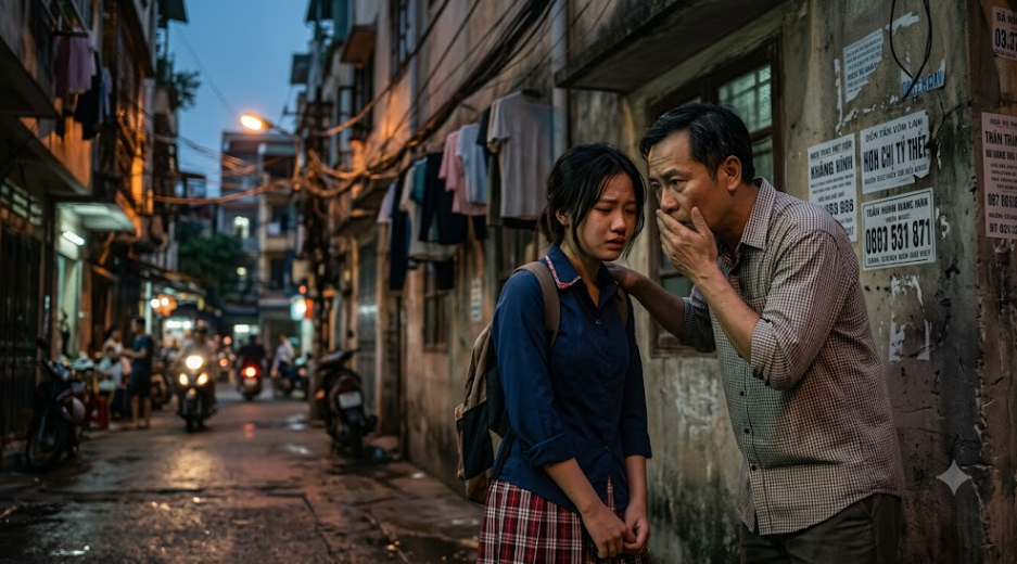 “Đừng nói cho mẹ biết” – con gái 15 tuổi thú nhận một chuyện liên quan đến bố