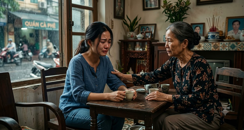 Mẹ chồng biết chồng tôi có người khác từ lâu nhưng không nói, lý do bà im lặng khiến tôi nghẹn lòng