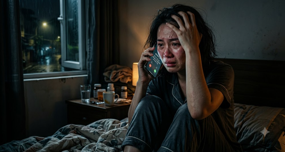 Một người phụ nữ gọi cho tôi lúc 3 giờ sáng: “Em xin lỗi chị, nhưng chị phải biết chuyện này”