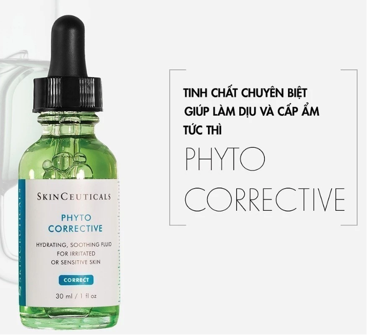Giải Cứu Làn Da Yếu Với SkinCeuticals Phyto Corrective 30ml Cấp Nước Và Làm Dịu Chuyên Sâu