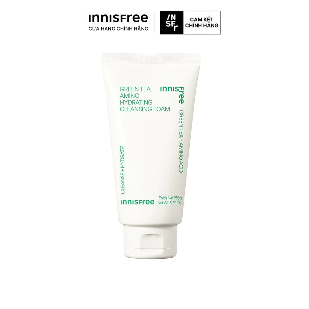 Sữa Rửa Mặt Innisfree Trà Xanh Có Gì Đặc Biệt? Làm Sạch Sâu Nhưng Vẫn Giữ Da Ẩm Mịn