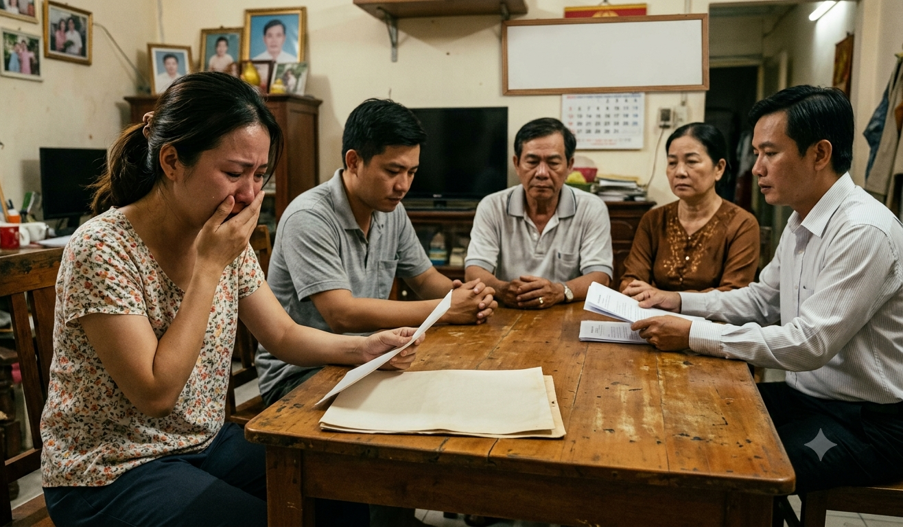 Ngày bố mẹ chồng chia tài sản, tôi mới biết mình đã bị lừa ký vào một tờ giấy từ nhiều năm trước