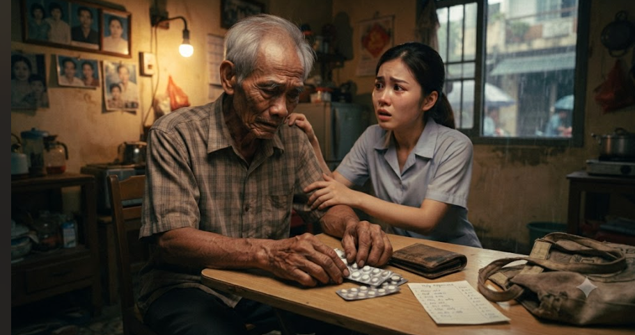 Người cha làm nghề bốc vác giấu con gái chuyện mình mắc bệnh suốt nhiều năm