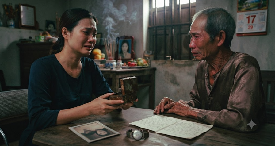 Mẹ vừa qua đời, một người đàn ông lạ lập tức tìm đến nhà và đòi lại thứ bà giấu tôi suốt 32 năm