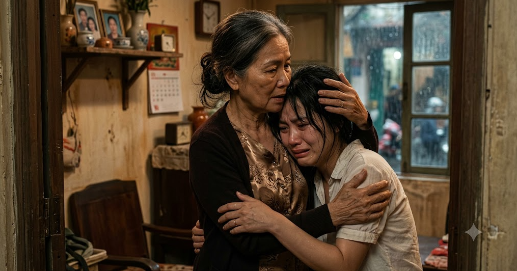 Ngày tôi bị chồng bỏ, mẹ chồng là người đầu tiên kéo tôi lại và nói một câu tôi không bao giờ quên